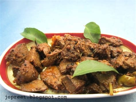 Indian Kitchen: Eeral Varuval (Lamb Liver Fry)