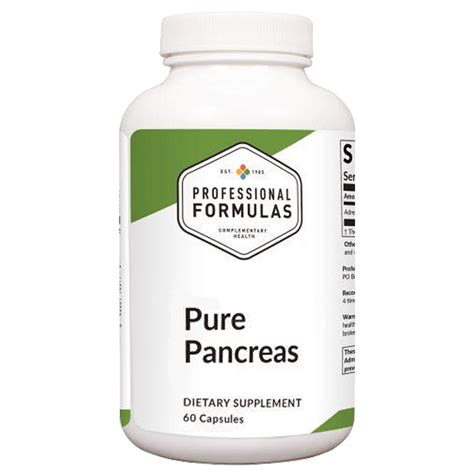 Pure Pancreas(60 Capsules) - NutritionVision