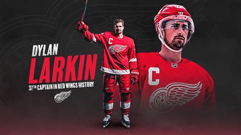 Dylan Larkin | Detroit Red Wings Captain History – MotownRedWings.com