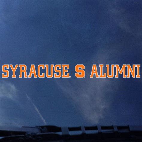 SYRACUSE ALUMNI STRIP DECAL | Syracuse University Campus Store