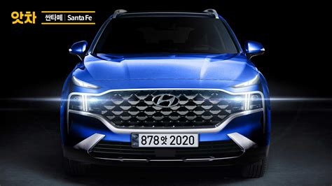 2021 Hyundai Santa Fe Refreshed Front Gets Accurately Rendered - autoevolution