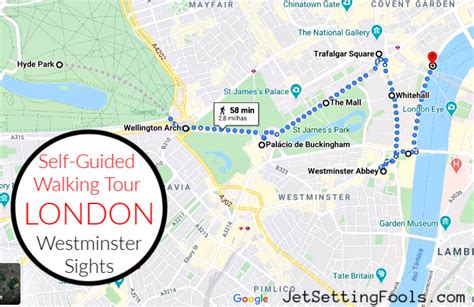 Free Self-Guided Walking Tour London: Westminster Sights - Jetsetting Fools