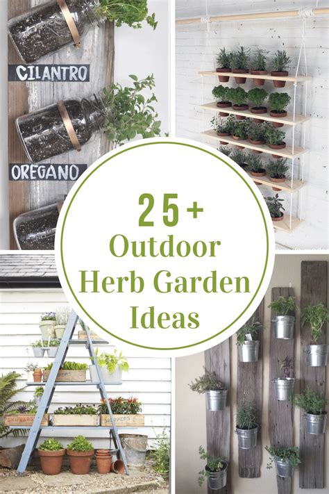 Outdoor Herb Garden Ideas - The Idea Room