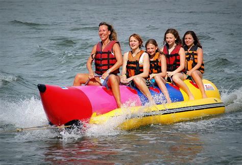 Banana Boat Ride in Goa | Water Sports at Goa | GoBananas from ...