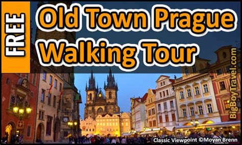 FREE Prague Walking Tour Map - Old Town Guide