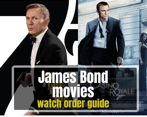 How to Watch All the James Bond Movies in Order - GeeksAroundGlobe