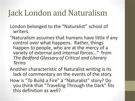 PPT - Themes in Literature: Nature and Naturalism PowerPoint Presentation - ID:5444105