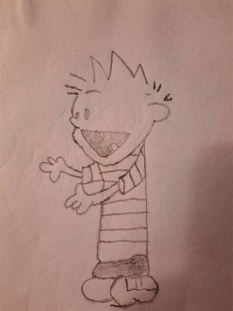 Calvin and hobbes fan art! Hope you like it by chrizkillz on DeviantArt