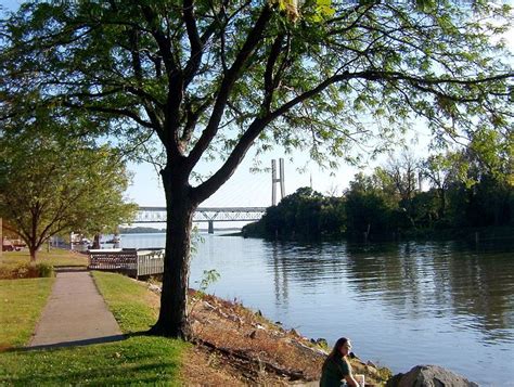 Mississippi River, Quincy, Illinois, underground railroad center ...