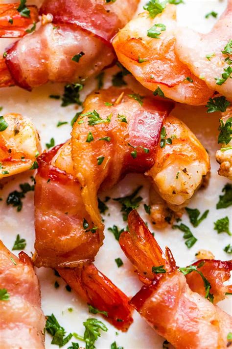 The Best Bacon Wrapped Grilled Shrimp | Easy Weeknight Recipes