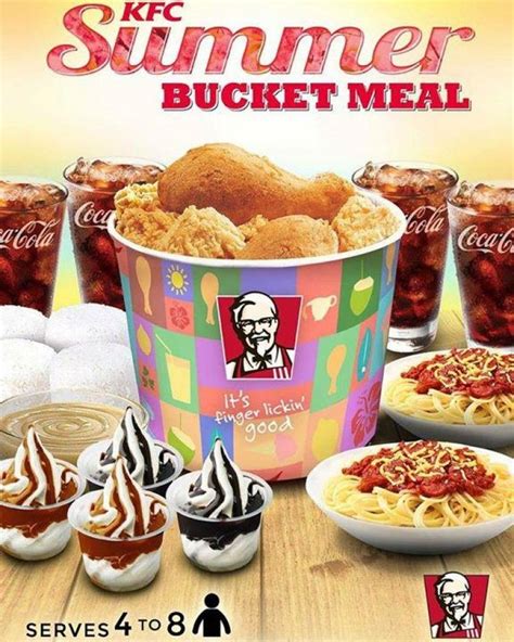 Menu Kfc Chicken Bucket Price Philippines | Chicken bucket, Desserts ...