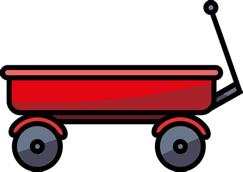 Wagon Clipart Transparent Red Wagon Png Download Full - vrogue.co