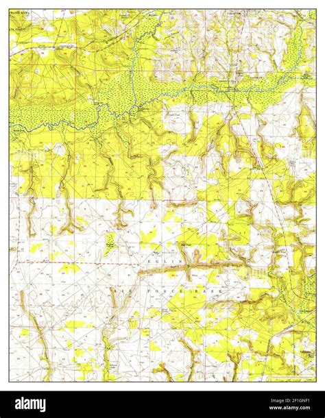 Holt, Florida, map 1956, 1:62500, United States of America by Timeless Maps, data U.S ...