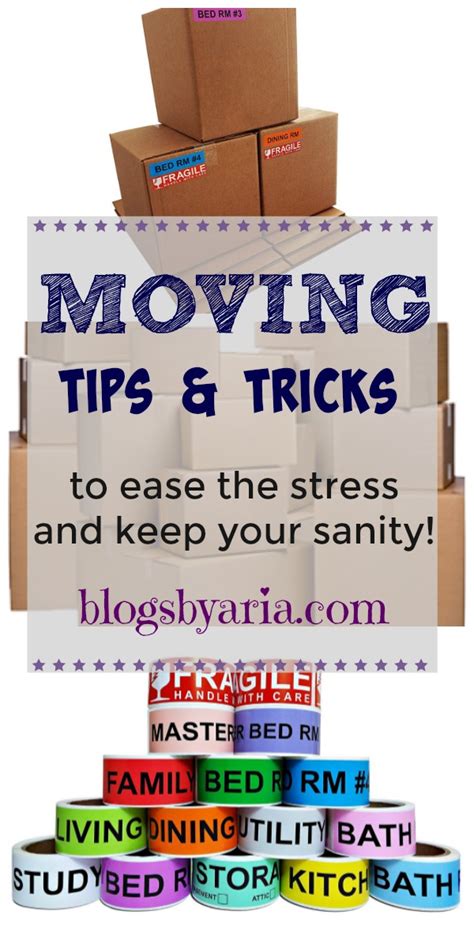 Moving Tips and Tricks - Blogs by Aria