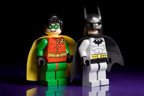 Lego Batman and Robin | A portrait of the Lego versions of B… | Flickr