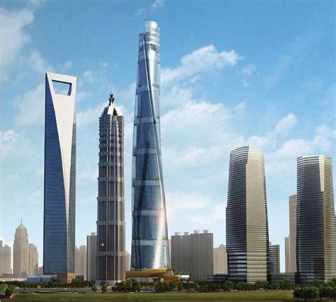 World of Architecture: Shanghai Tower, World's Second Tallest Builsing Under Construction ...