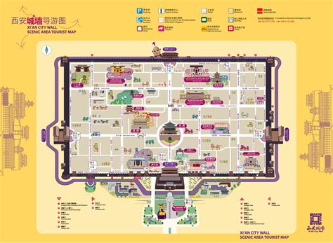 Xian Tourist Map