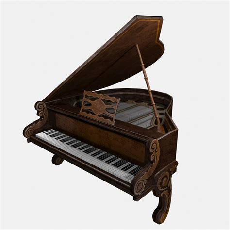 3D piano model - TurboSquid 1318751