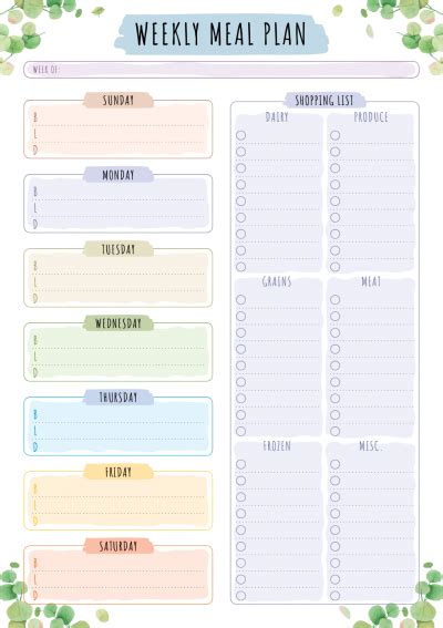 Download Printable Life Planner Undated - Floral Style PDF