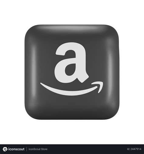 Free Amazon Logo 3D Illustration download in PNG, OBJ or Blend format