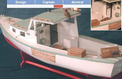 Wooden boat model kits maine