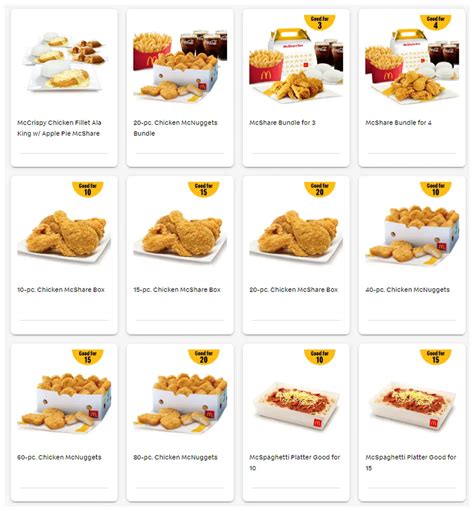 2023 McDonald's Menu in the Philippines: Prices and Options