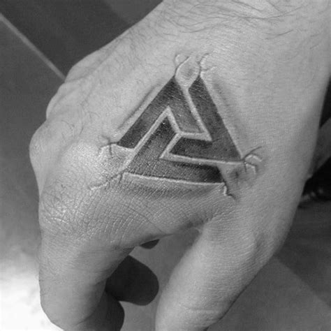 Valknut tattoos meaning - notstart