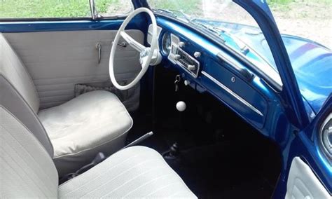 1965 Volkswagen Beetle Bug TURN KEY Looks and Runs Great Blue w White ...