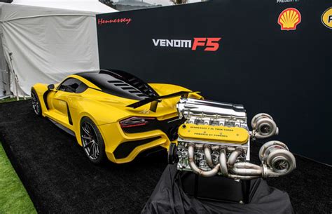 Hennessey Unveils Venom F5 Engine Details At The Quail, A Motorsports ...