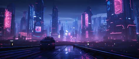 Futuristic Cyberpunk Night City Concept Art Renders | Behance :: Behance