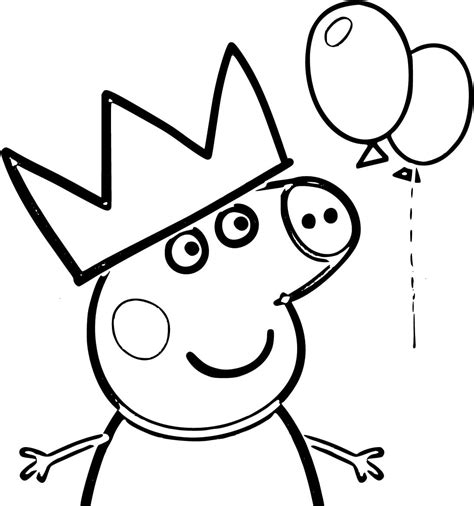 Happy Pig Coloring Page 5a0 - vrogue.co