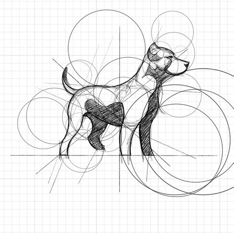 Dog logo design | sketch stage ★ We offer best logo designs for your ...