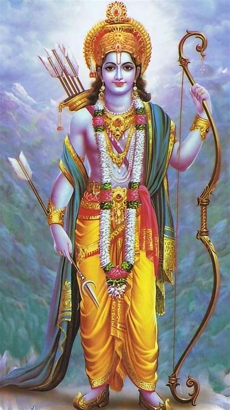 Lord Rama, Lord Ram With Bow And Arrow, god, jai shri ram, HD phone ...
