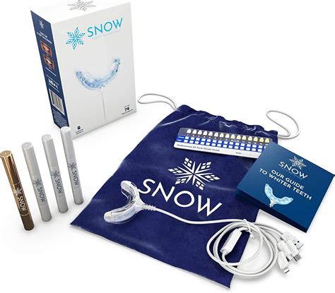 Snow Teeth Whitening Kit with LED Light | Complete At-Home Whitening System