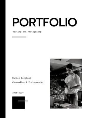 Free portfolio cover page templates to use and print | Canva