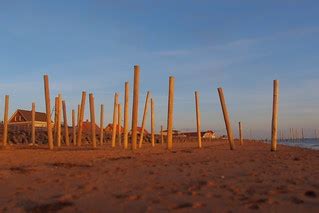 beach poles | At Hjerting beach | Graeme Maclean | Flickr