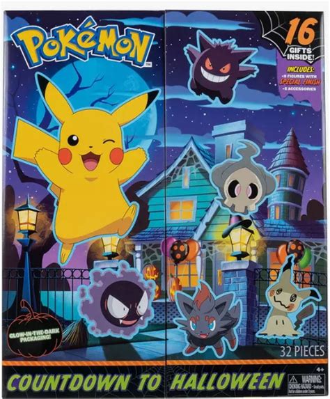 Pokemon 2023 Countdown to Halloween Calendar Battle Figure Multipack Set - Walmart.com