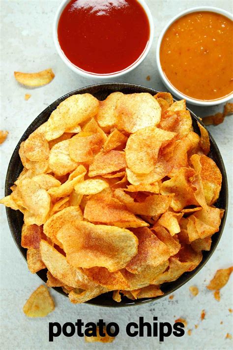 potato chips recipe | homemade potato wafers | aloo chips recipe