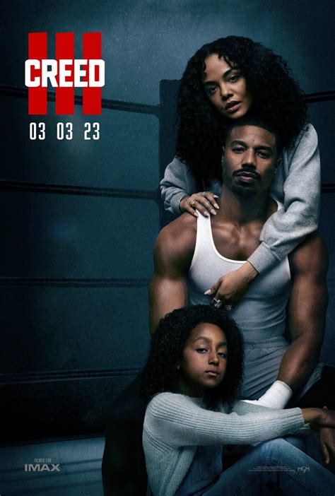 Creed III movie poster (c) - Michael B. Jordan, Tessa Thompson - 11" x ...