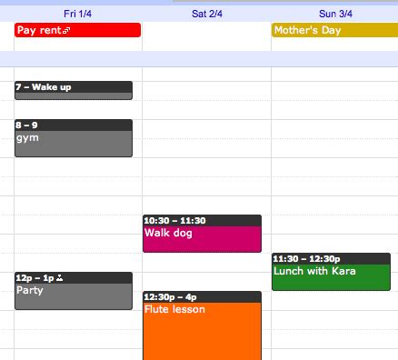 Google Calendar Event Colors - New Way to See Your Events