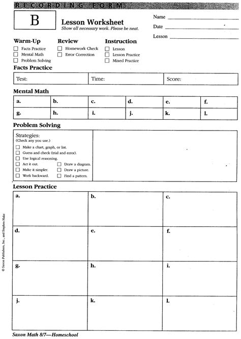 ️Free Printable Saxon Math Worksheets Free Download| Goodimg.co