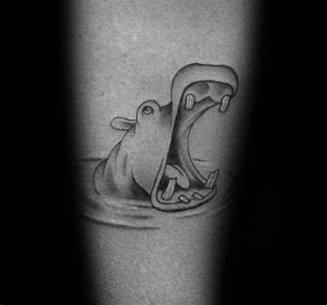 60 Hippo Tattoo Designs For Men - Animal Ink Ideas