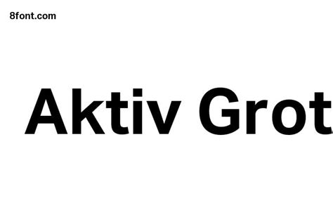 Aktiv Grotesk Bold - Free Font Download