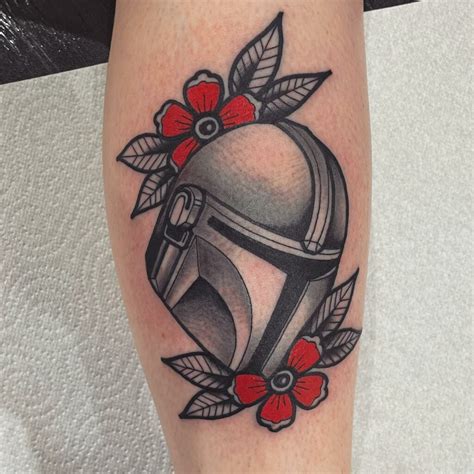 10+ Mandalorian Helmet Tattoo Ideas That Will Blow Your Mind!