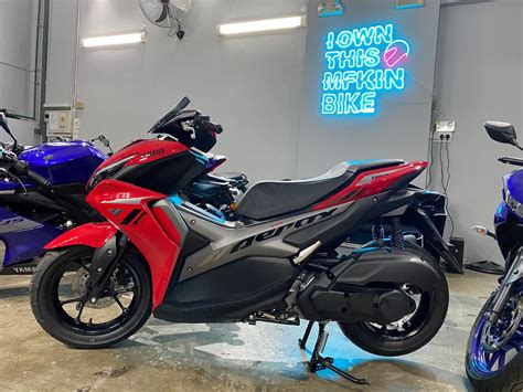 Brand New Facelifted 2021 Yamaha Aerox 155 Connected Now in Singapore! - General Bike News ...