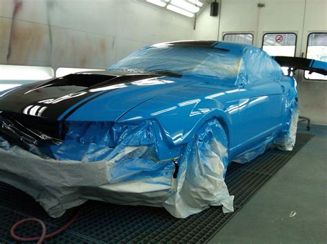 Grabber Blue New Edge FRESHLY PAINTED - Mustang Evolution