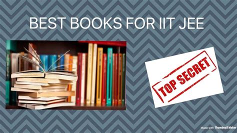 Best books for iit jee - YouTube