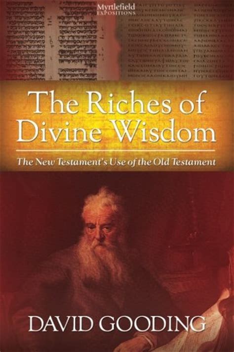 Books At a Glance : THE RICHES OF DIVINE WISDOM: THE NEW TESTAMENT USE OF THE OLD TESTAMENT, by ...