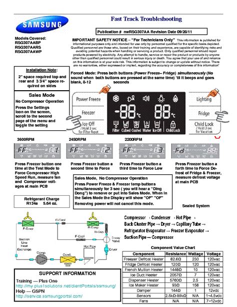 Samsung Refrigerator Owner's Manual Download