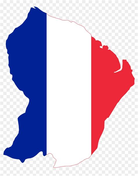 Flag Map Of French Guiana - French Guiana Flag Map, HD Png Download - 2100x2500 (#212320) - PinPng